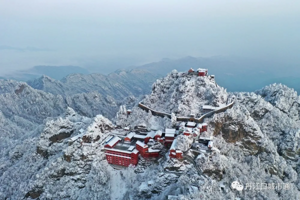 2022年春季丹江口最美雪景，你知道是哪裡嗎？