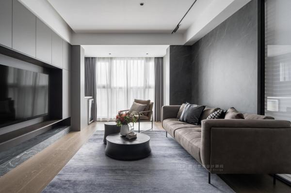 客餐廳8米超長儲物櫃,123㎡的家收納力逆天 客餐廳8米超長儲物櫃,123㎡的家收納力逆天