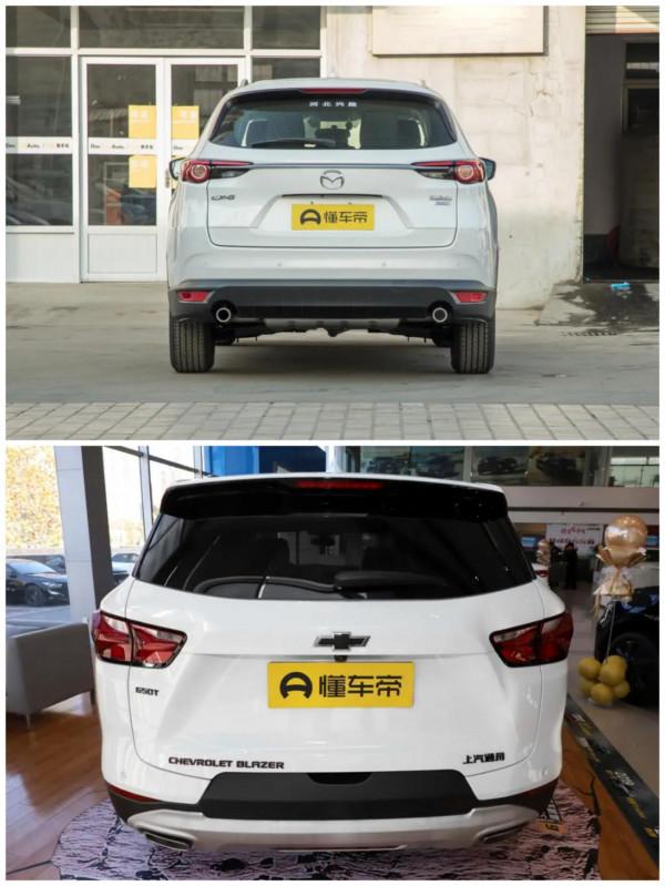 25萬元左右的中大型SUV，馬自達CX8對比雪佛蘭開拓者，誰更出色