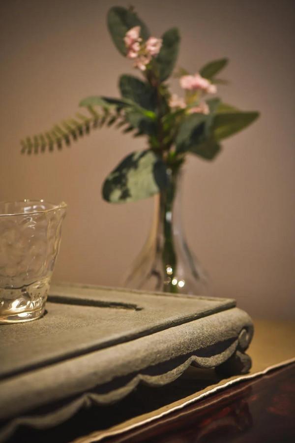 茶事｜聽雲 青石茶盤