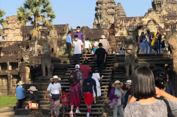 中國春節3天，柬埔寨全國近100萬人出遊