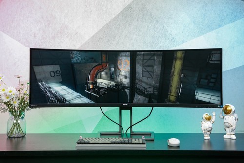 感受無與倫比的震撼吧！飛利浦498P9Z美圖來襲