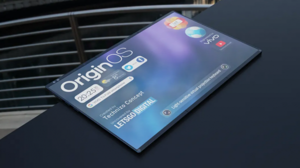 無鉸鏈雙摺屏,vivo 8英寸智慧裝置專利渲染圖曝光 無鉸鏈雙摺屏,vivo 8英寸智慧裝置專利渲染圖曝光