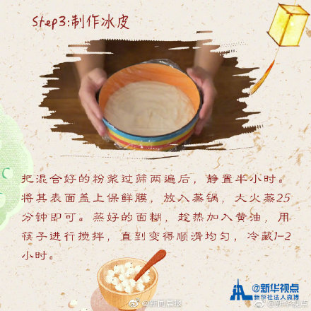 教你如何製作冰皮月餅？