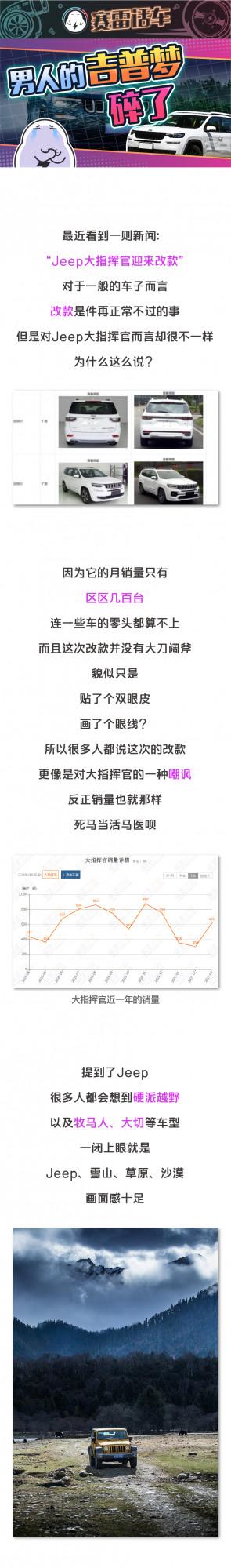 混得最慘的美系車,月銷量幾百臺的Jeep含淚迎來了改款 混得最慘的美系車,月銷量幾百臺的Jeep含淚迎來了改款