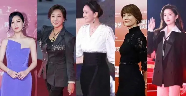 北影節閉幕式紅毯：關曉彤和唐嫣撞衫，周深穿高跟鞋，鞏俐黑白配
