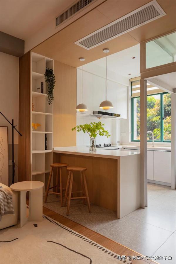 三口之家僅35㎡，因太會佈置而走紅，全屋堪稱“教科書式”裝修