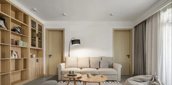 125平三居室,懸吊式電視背景牆、主臥隱藏衣帽間,極有個性 125平三居室,懸吊式電視背景牆、主臥隱藏衣帽間,極有個性