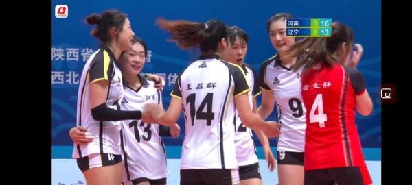 全運會女排第四輪，江蘇四連勝讓廣東單局得6分，魯、遼、津獲勝