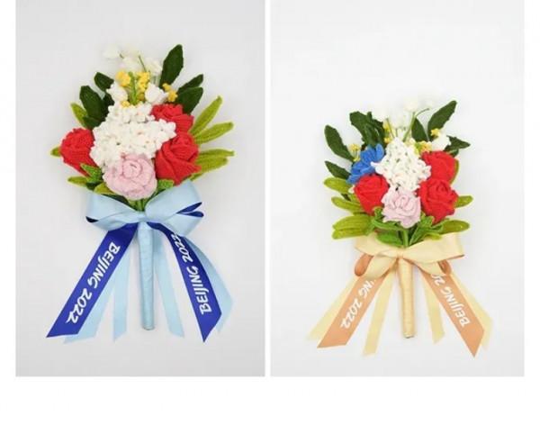 冬奧會絨線花美出圈，每種花的寓意都太棒了