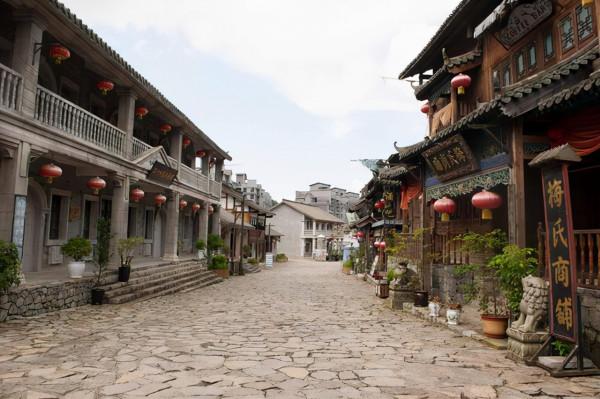 高原上最美的古城之一，快來晴隆古鎮邂逅舊時光吧