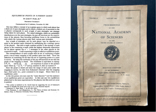 納什—獲得諾貝爾經濟學獎的數學家,徹底改變了數學領域的博弈論 納什—獲得諾貝爾經濟學獎的數學家,徹底改變了數學領域的博弈論