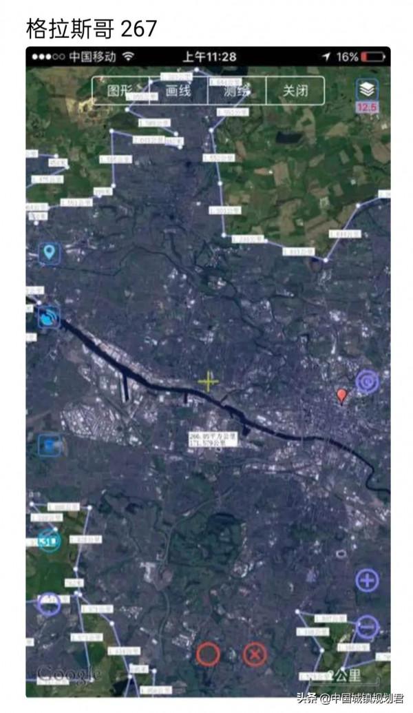 整個歐洲建成區面積超過100平方公里的城市還沒有中國多