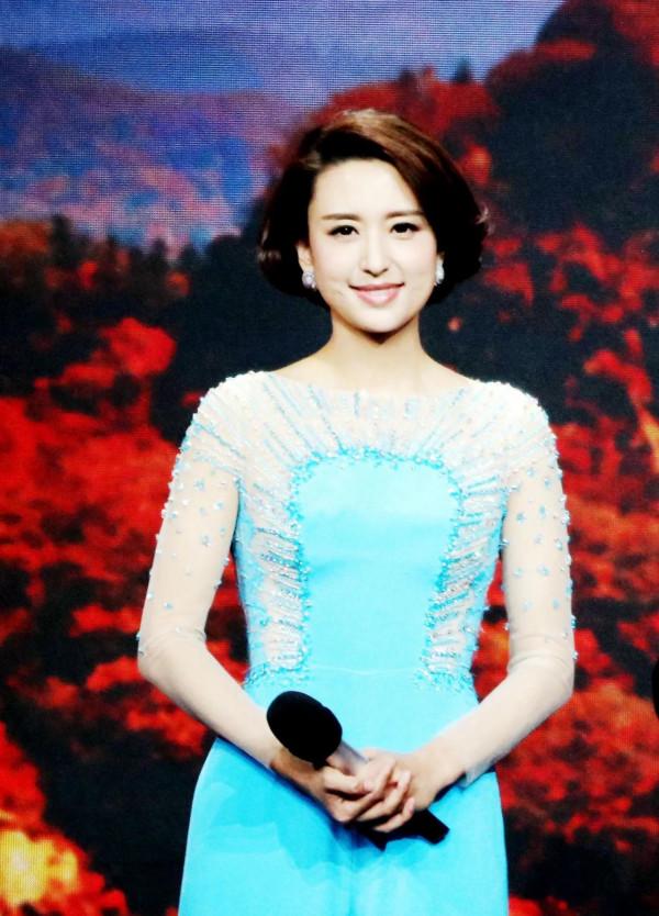 央視主持人張蕾美照