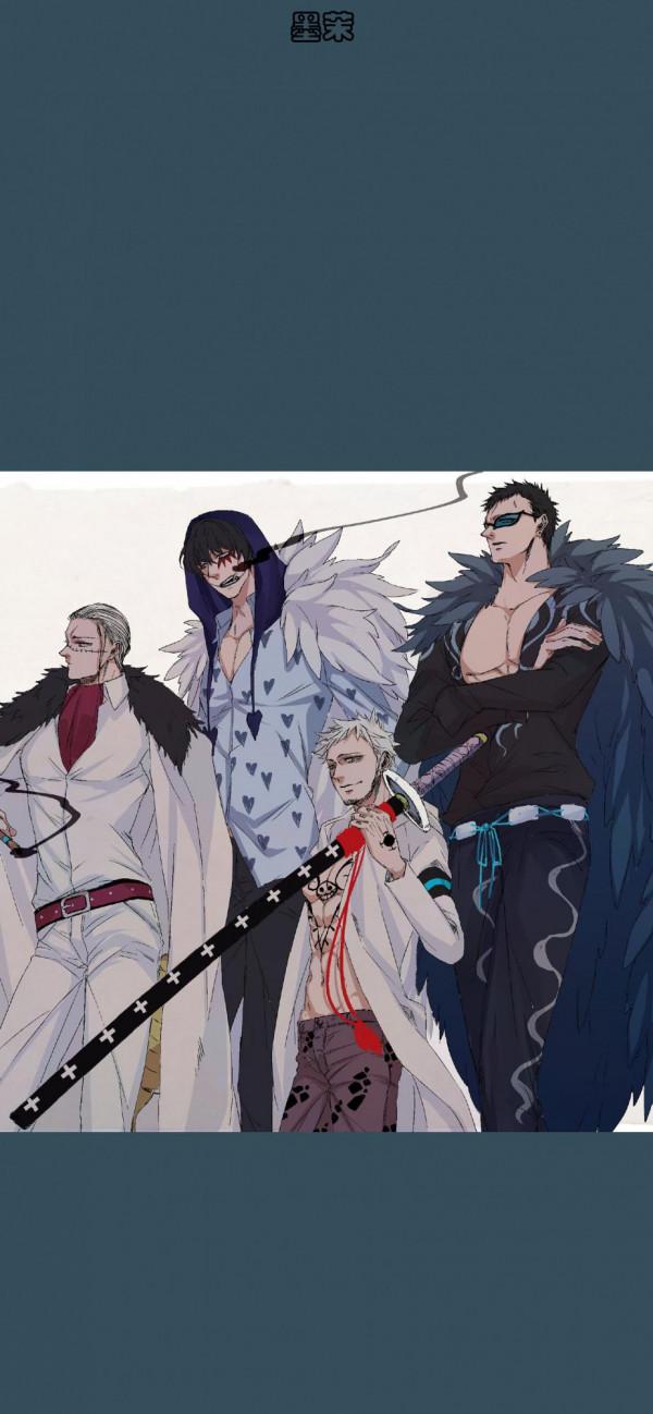 自制海賊王手機鎖屏桌布 #海賊王「超話」# #手機桌布# #海賊王#