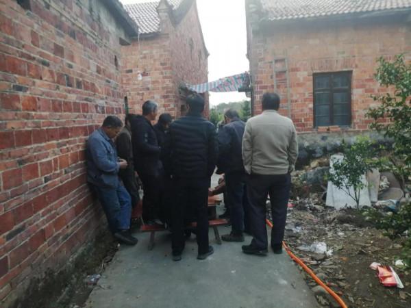 現在的農村過世老人