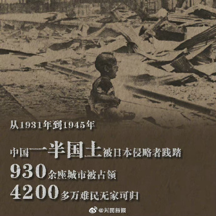 銘記歷史！勿忘國恥，吾輩自強