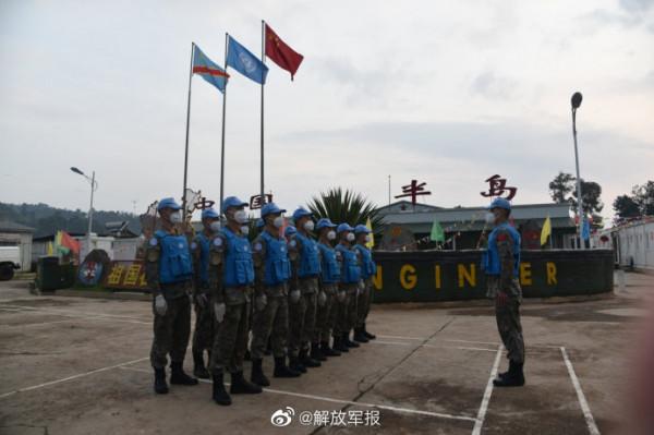 點贊！中國藍盔順利部署米尼布維分遣點