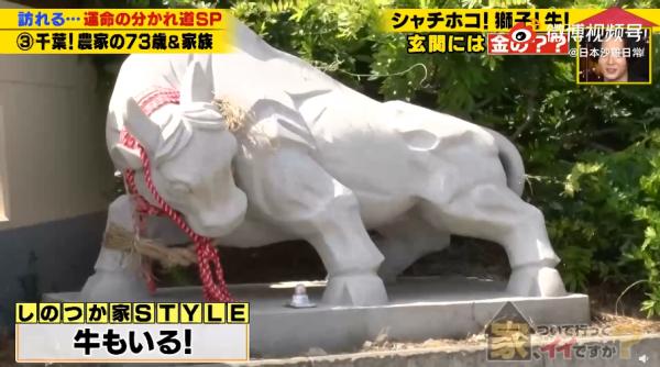 日本農民大爺花上億把家建成中國“宮殿”，買石獅子、掛紅燈籠…