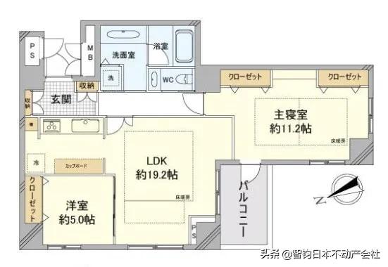 日本房產分享：東京都千代田區.永田町2居室公寓