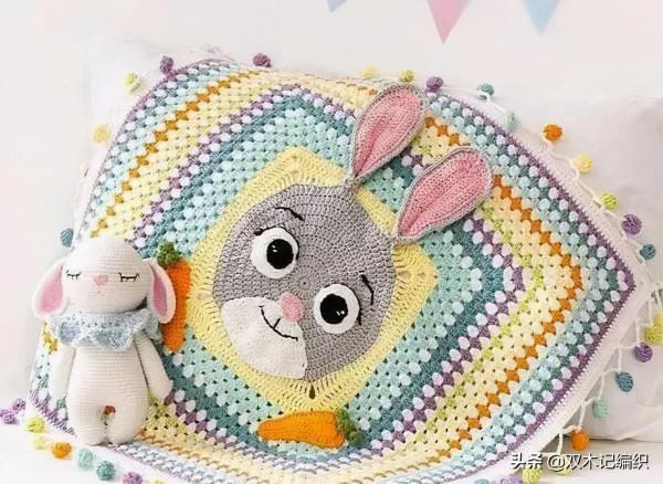 推薦一些彩色手工毯子的作品，希望這些五顏六色給你帶來好心情