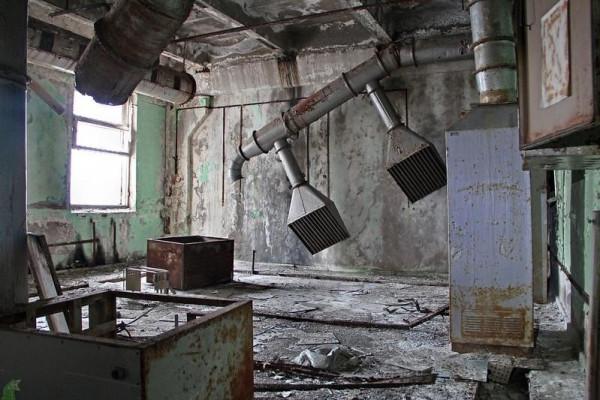 蘇聯遠東地區廢棄的杜加雷達