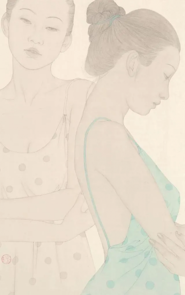 人美畫更美,80後美女畫家的人物畫太棒啦 人美畫更美,80後美女畫家的人物畫太棒啦