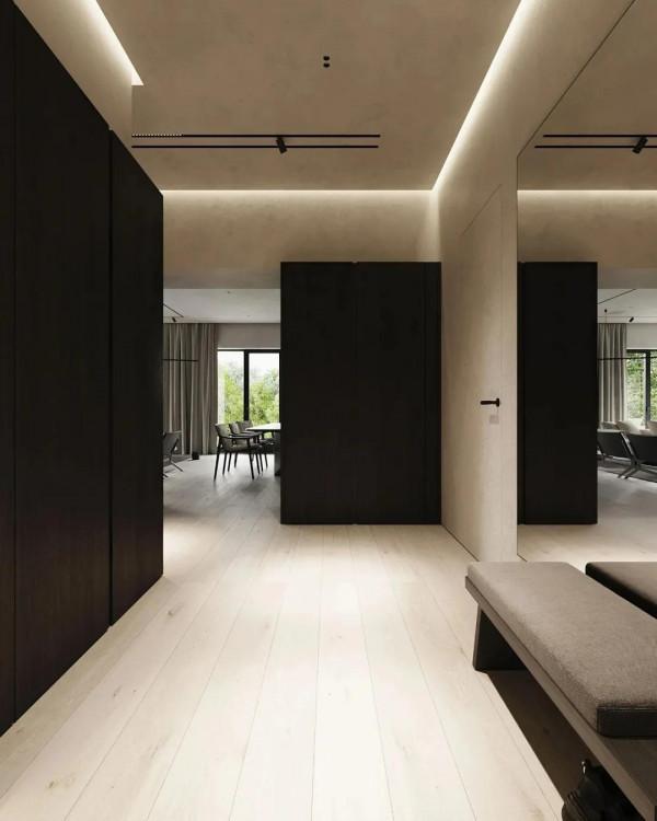 今天分享一個非侘寂風但一樣有斷舍離精髓的極簡美學精品案例