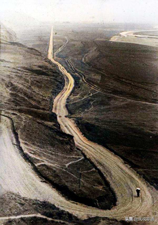 1936年，從陝西千陽前往隴州（隴縣）所見，沿途蒼涼風景盡收眼底