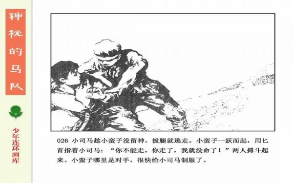 驚險戰鬥故事《神秘的馬隊》