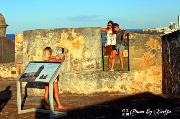 波多黎各之旅（二） 夕陽下的聖克里斯托巴城堡