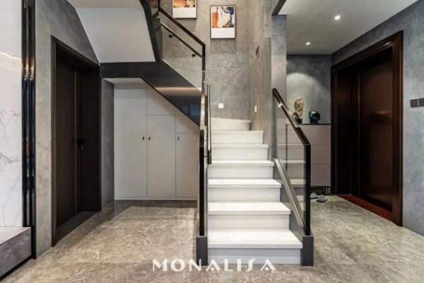 蒙娜麗莎瓷磚|現代輕奢三層疊墅,三代人獨立自由的家 蒙娜麗莎瓷磚|現代輕奢三層疊墅,三代人獨立自由的家