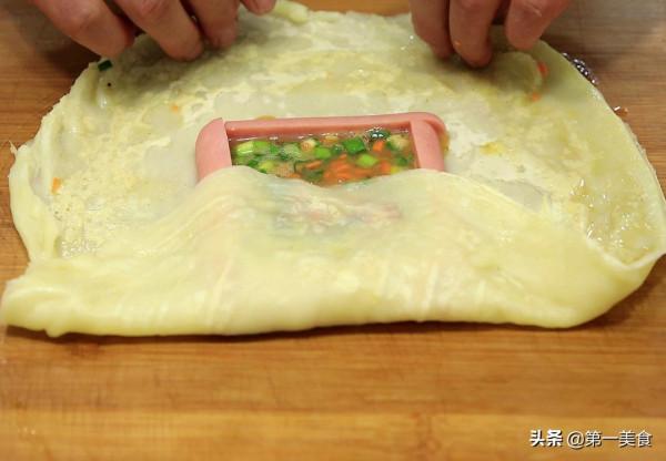 廚師長分享灌餅的新做法，沒有任何技巧難度，比街邊賣的還好吃