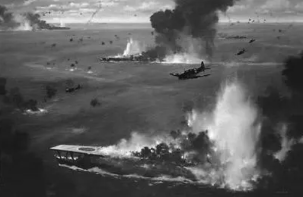 第二次世界大戰，同盟國與軸心國的海上戰力對比