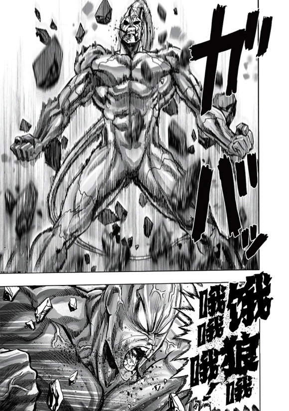 一拳超人201話漢化，閃光和白精相繼敗北，爆破實力曝光，系神級