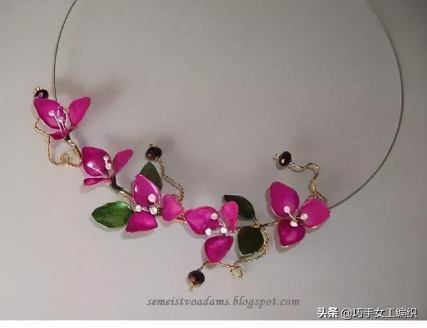 指甲油過期了或不想用了，那就用來做花花飾品吧，