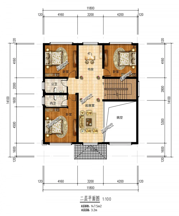 三層歐式別墅，外觀華麗，格局舒適，提升全家人的生活品質