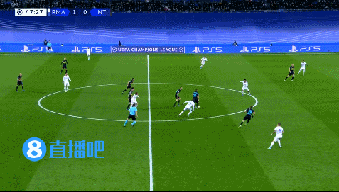 歐冠-克羅斯阿森西奧世界波巴雷拉染紅 皇馬2-0十人國米鎖定小組第一