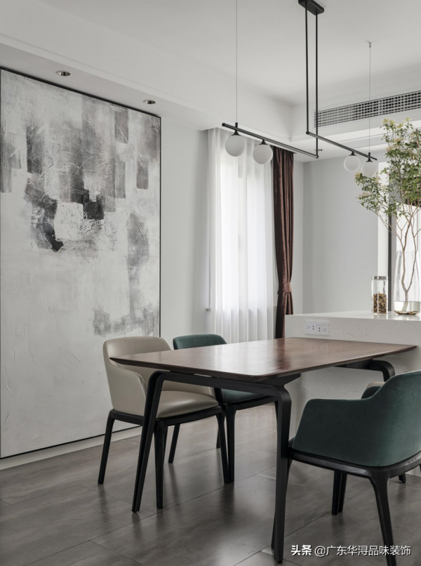 160㎡的現代輕奢平層，要經典耐看，更要享受詩意棲居