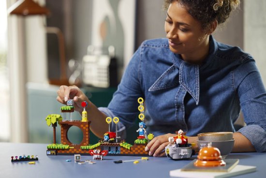 童年回憶殺！樂高“刺蝟索尼克-綠色山丘”套裝