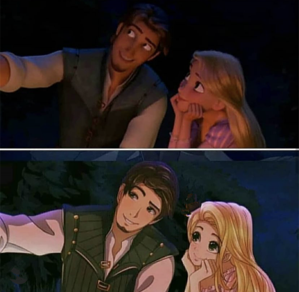 當美漫被改成了日漫風格,不僅童話味道更濃了,還有股少女的氣息 當美漫被改成了日漫風格,不僅童話味道更濃了,還有股少女的氣息