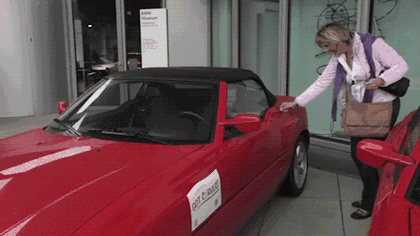 駕寶馬Z1沿河邊行駛 伸手便可觸控到河水？