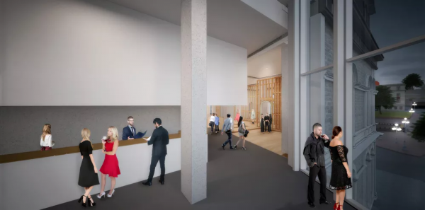 把百年建築「拆」得只剩一面牆