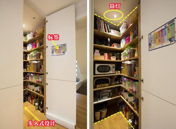 天天圍著廚房轉，我怎麼就沒想到：櫥櫃往前挪1米，騰個儲物間