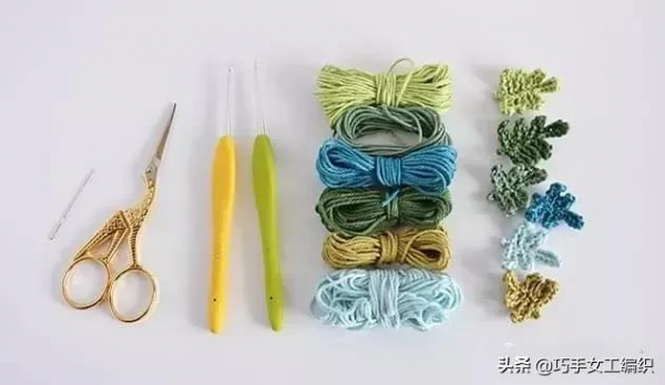 家裡的電源線用這招改造太讚了，多種葉子的鉤法，美爆整個家