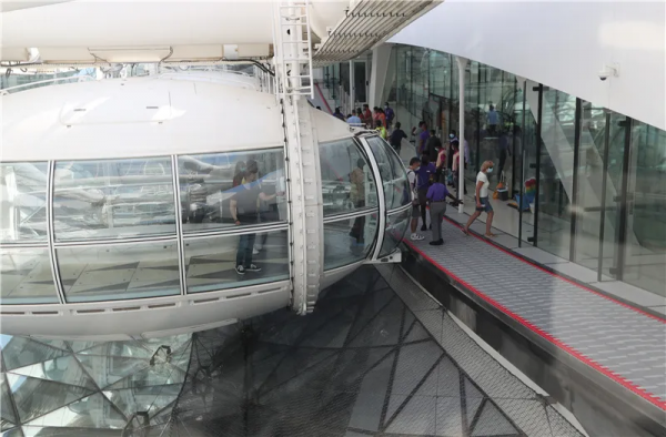 迪拜再添新地標!全球最大最高的摩天輪“迪拜眼”上線了 迪拜再添新地標!全球最大最高的摩天輪“迪拜眼”上線了