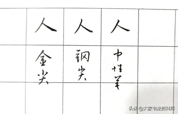 硬筆書法粗細輕重不會寫？記住這5點，五分鐘學會