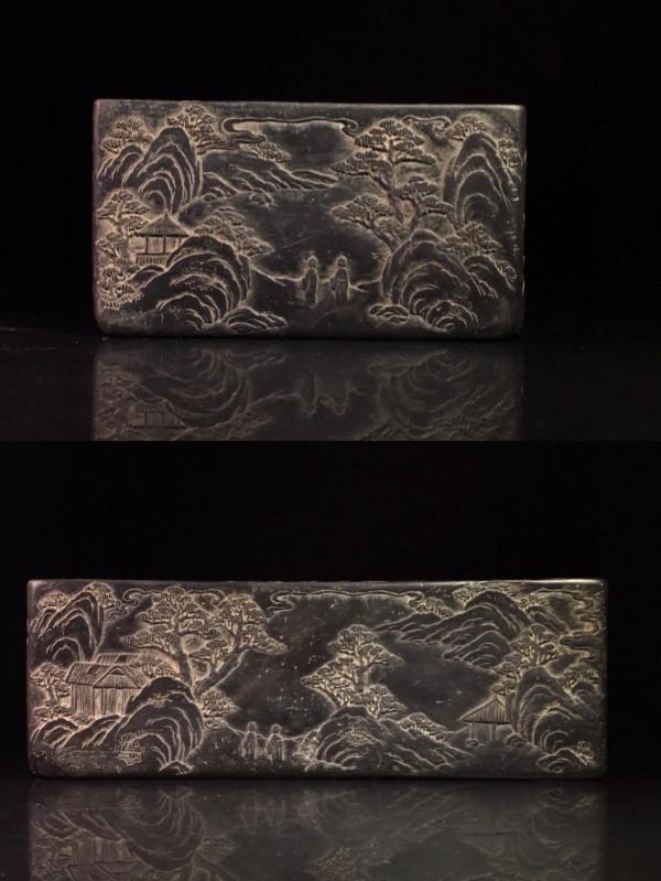 好物共賞～清代 名家松花套硯