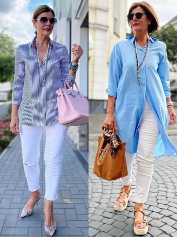 個矮還微胖,這位60歲奶奶太會穿,越老越有範,她是如何做到的? 個矮還微胖,這位60歲奶奶太會穿,越老越有範,她是如何做到的?