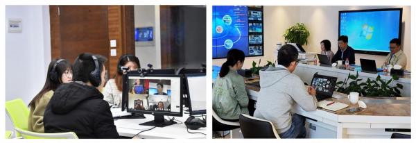 藍鴿集團與英特爾美國總部高管線上圓桌會議順利召開 藍鴿集團與英特爾美國總部高管線上圓桌會議順利召開